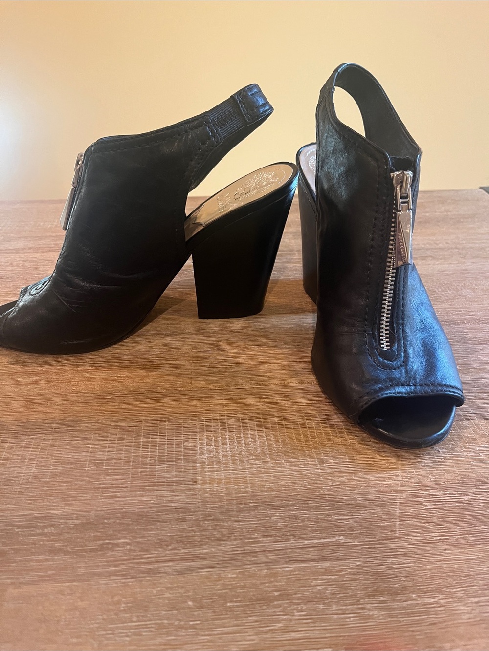 Vince Camuto Leather Heels